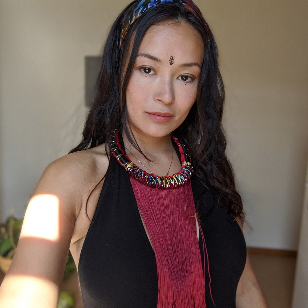 🔥Handmade Tribal Fringe Necklace 🔥